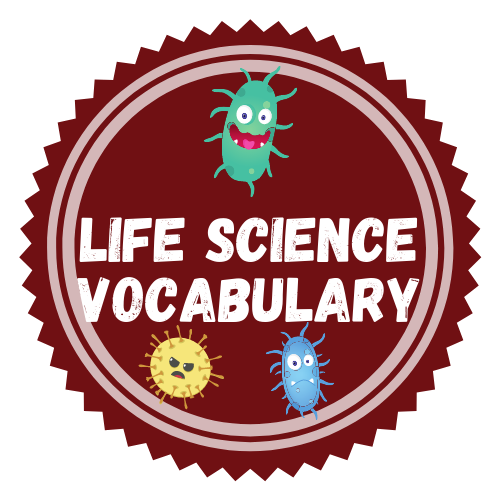 Life science vocabulary