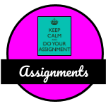 Assignments Button