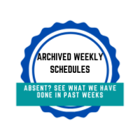 Archived Schedules Button